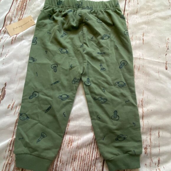 First Impressions Toddler Jogger Pants-Light bulb-Green/Blue-Size 24 Months-NWT - Picture 4 of 4